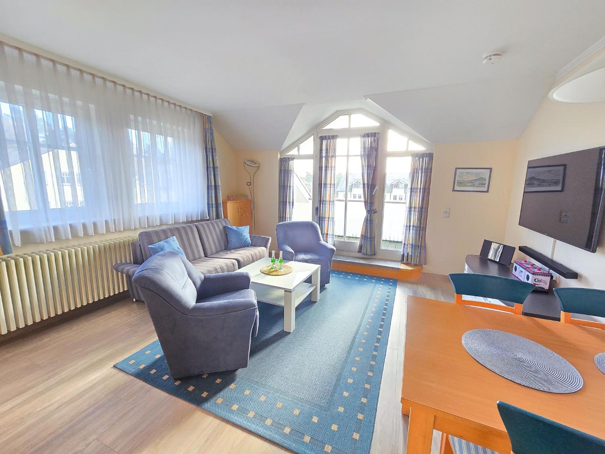 Duenenpark Binz - Komfort Ferienwohnung Mit 1 Schlafzimmer Und Balkon Im Dachgeschoss 024 Exterior foto
